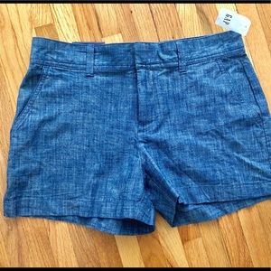 NWT 💙 Gap Chambray Shorts